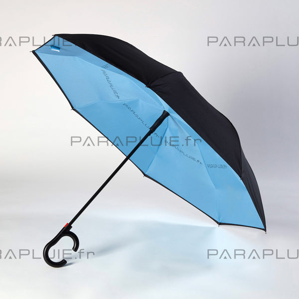 Sky Blue / Black ORIGINAL Umbrella (Ref1604)